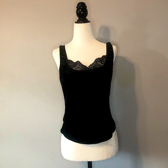 Lace Trimmed Corset Top - Picture 2 of 5